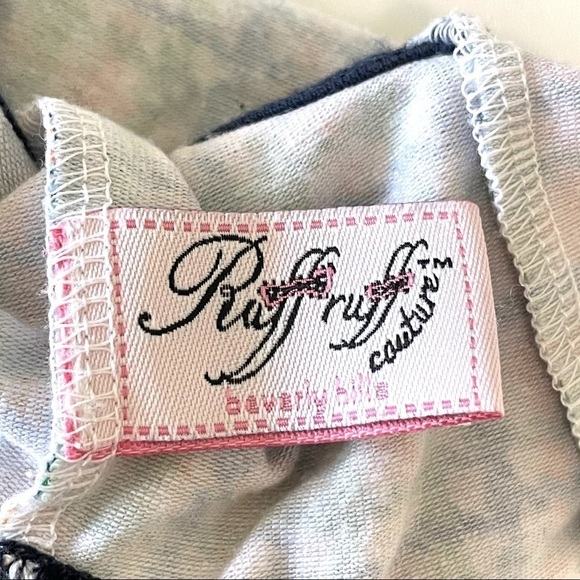 Ruff Ruff Couture Wimbledon Houndstooth Tennis Dog Tank Multicolor XS - Picture 6 of 9